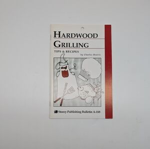 Hardwood Grilling Tips & Recipes Booklet - White with Red Accent